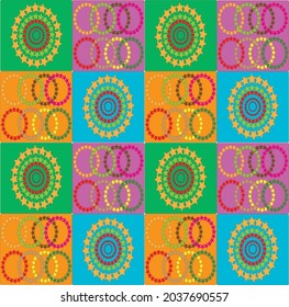 seamless pattern stars print for fabric