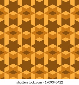Seamless pattern. Stars, rhombuses, trapeziums, chevrons, figures ornament. Folk wallpaper. Ethnic motif. Simple background. Geometric backdrop. Digital paper, textile print, web design, abstract