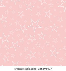 Seamless pattern with stars, star pattern, star decorations. Vector illustration.