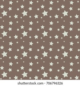 Seamless pattern with  stars. Vector background,Modern Geometric Star