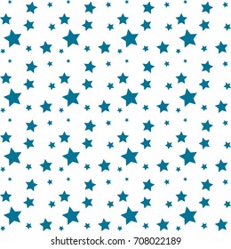 White Stars Seamless Pattern Vector Light Stock Vector (Royalty Free ...