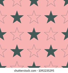 seamless pattern with stars vector illustration
