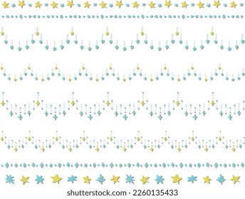 Seamless pattern with stars. Vector illustration.
Line star glitter shine of doodle set.
Hand drawn illustration.