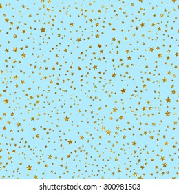 Seamless pattern with stars. Vector illustration.