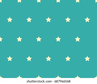 Seamless pattern with stars. Vector illustration.