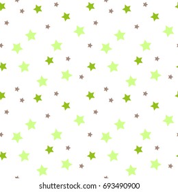 Seamless pattern stars Vector illustration.