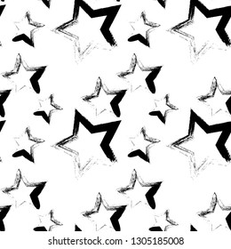 Seamless pattern with stars.Design template for wallpaper,fabric,wrapping,textile.Vector illustration.