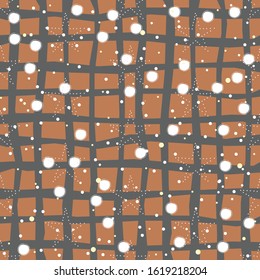 Seamless Pattern with Stars.Great for wedding cards, postcards, t-shirts, bridal invitations, brochures, posters, gift wrapping, wall art, wallpapers, etc.Vector Illustration.