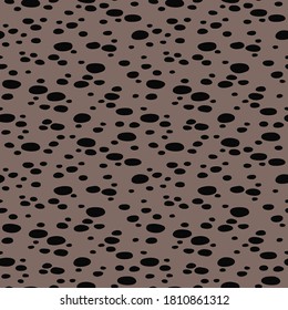 Seamless pattern. Stone pavement. Brown background.