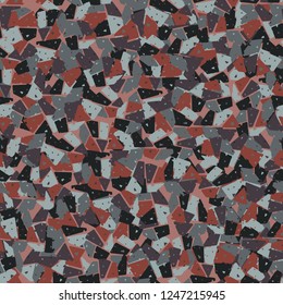 Seamless pattern. Stone-rusty camouflage.