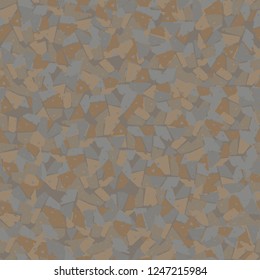 Seamless pattern. Stone-rusty camouflage.