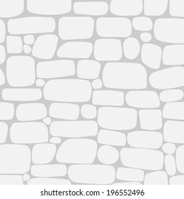 Seamless pattern with stones 