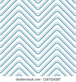 Seamless pattern with straight angles. Curved threads and ropes. Optical illusion of motion.