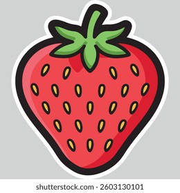 Seamless pattern with strawberries and green leaves for fashion vector illustration, print