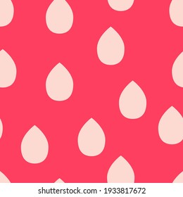 nahtloses Muster mit Erdbeeren. Samen. Beerenmuster Stock-Vektorgrafik.