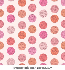 Seamless pattern with Strawberry berry, flowers and leaves. Graphic hand drawn flat style. Doodle illustration for packaging, menu cards, posters, prints.	
