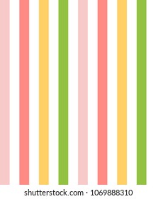 Seamless pattern stripe colorful pastel colors.Vector pattern stripe abstract background.