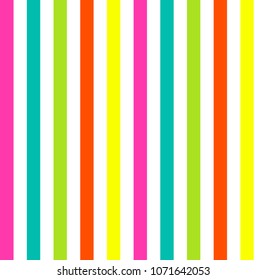 Seamless pattern stripe colorful summer colors.Vector pattern stripe abstract background.