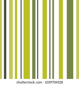 Seamless pattern stripe green tone colors. Vertical pattern stripe abstract background vector illustration