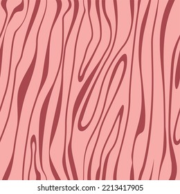 Seamless pattern. Stripe texture. Wavy background. Print for postcards, posters, banners, scrapbooking. Line art. Hand drawn waves. Linear pattern