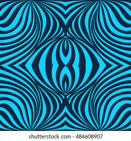 Seamless Pattern. Striped background. Repeating colorful wallpaper. Vintage seamless lines