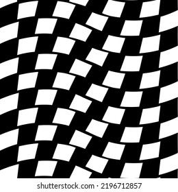 Premium Vector  Dark checkered background with white lace stripe a place  for your text vector illustration
