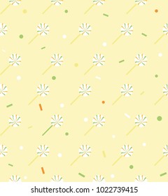 Seamless pattern with striped lollipops
