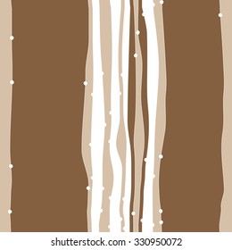 Seamless   pattern of striped motif,spots, stripes, doodles. Hand drawn.