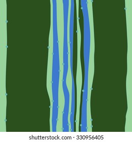 Seamless   pattern of striped motif,spots, stripes, doodles. Hand drawn.
