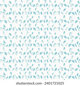 Seamless pattern with striped in polka dot on a light background. Abstract lines, drops, spots, dots, shapes print. Vector hand drawn sketch. Design ornament for fashion,  textile, fabric, wallpaper