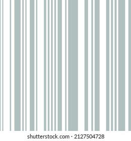 Seamless pattern striped print. Pale blue stripes of different thicknesses. simple geometric pattern