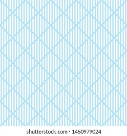 Seamless pattern of striped rhombuses. Geometric background.