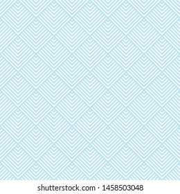 Seamless pattern of striped rhombuses. Geometric background.