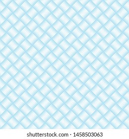 Seamless pattern of striped rhombuses. Geometric background.