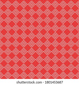 Patrón sin fisuras de rombos a rayas. Fondo geométrico. Ilustración vectorial. Buena calidad. Buen diseño.