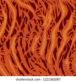 Seamless pattern striped skin of a tiger.