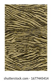 Seamless pattern striped skin of a tiger, zebra.