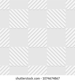 Seamless pattern of striped squares. Geometric background. Vector illustration. Good quality. Good design.