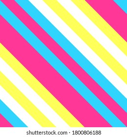 Patrón sin foco con rayas. Fondo con líneas inclinadas Ilustración vectorial Patrón diagonal rayado para imprimir en tela, papel, envoltura, raspado, sitios web 