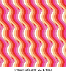 Seamless pattern with stripes in diagonal direction
