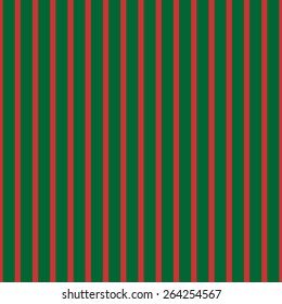 Seamless Pattern Of Stripes Of Red And Green