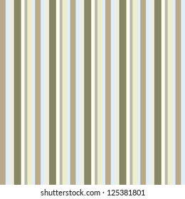 Seamless pattern with stripes in retro style, soft colors. Can be used to fabric design, wallpaper, decorative paper, scrapbook albums, web design, etc. Swatches of seamless pattern included in file