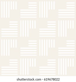 Seamless pattern stripes. Vector abstract background. Stylish geometric lattice structure.