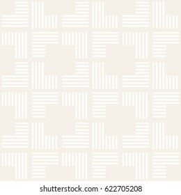 Seamless pattern with stripes. Vector abstract background. Stylish geometric lattice structure.