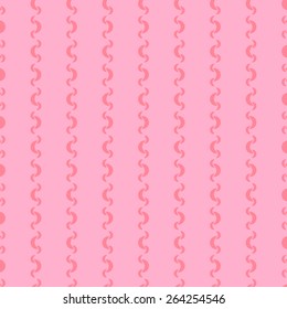 Seamless pattern of strips of pink color with the effect of an optical illusion