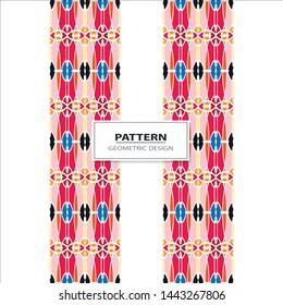 seamless pattern with strips vector