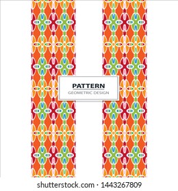 seamless pattern with strips vector