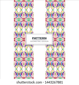 seamless pattern with strips vector