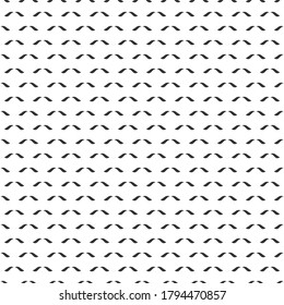 Patrón sin soldadura con trazos, punto, puntos sobre fondo blanco. Fondo étnico simétrico. Patrón diagonal de autobús. Textura geométrica sin costura.