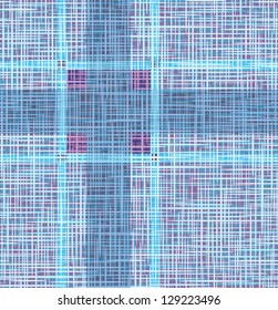 Seamless pattern of strokes. Light version of cross strips.